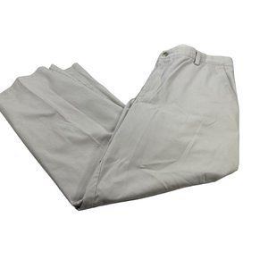 Dockers Men's Size 36X30 Pant Flat Front Straight Leg Beige Preowned
